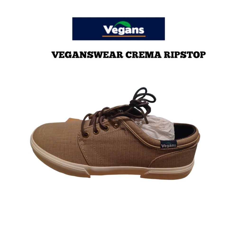 VEGANSWEAR CREMA RIPSTOP VEGAN SHOES Sz 9, 11 12 D